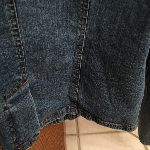 Tommy Hilfiger Distressed Jean Jacket XL - Picture 6 of 10